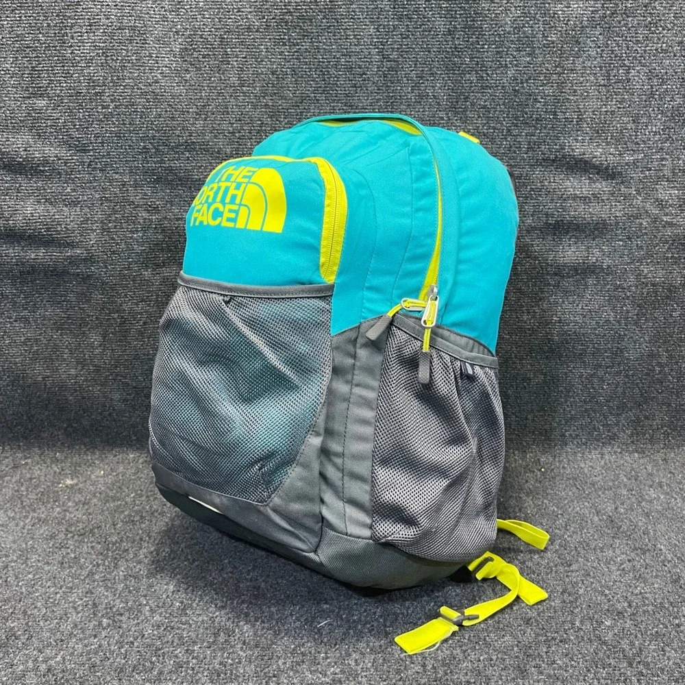 The North Face Wasatch Backpack C068 133  T118/T518 Teal/Grey/Yellow 35L Daypack